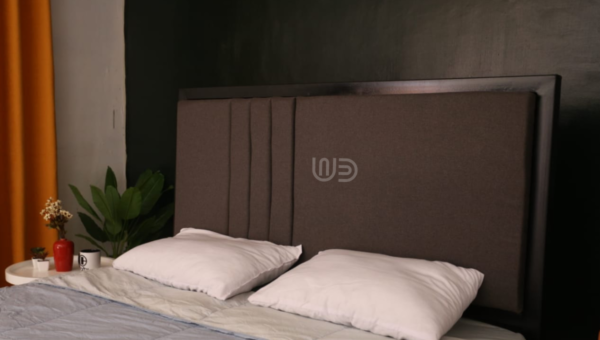 Grey Heavy Gauge Steel Bed - Image 3