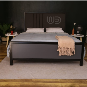 Grey Heavy Gauge Steel Bed