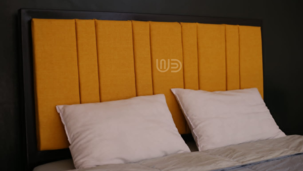 Mustard Heavy Gauge Steel Bed - Image 2